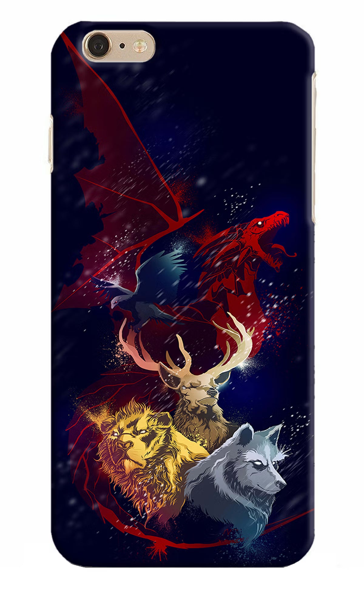 Game Of Thrones iPhone 6 Plus/6s Plus Hard Case Back Cover by Casekaro