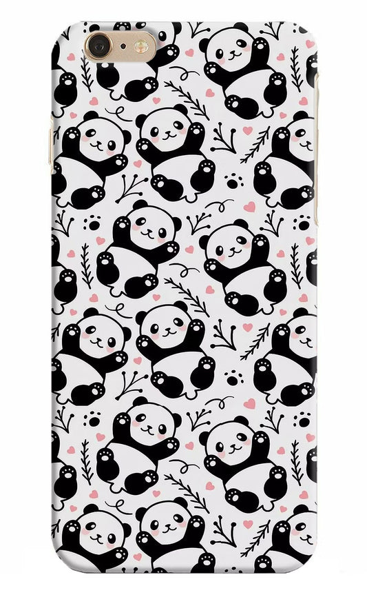 Cute Panda iPhone 6 Plus/6s Plus Hard Case Back Cover by Casekaro