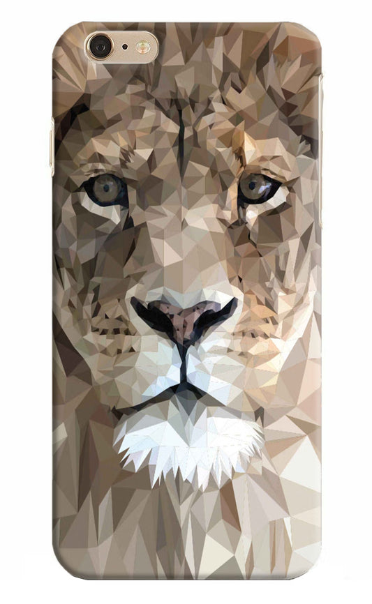 Lion Art iPhone 6 Plus/6s Plus Hard Case Back Cover by Casekaro