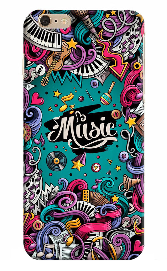 Music Graffiti iPhone 6 Plus/6s Plus Hard Case Back Cover by Casekaro
