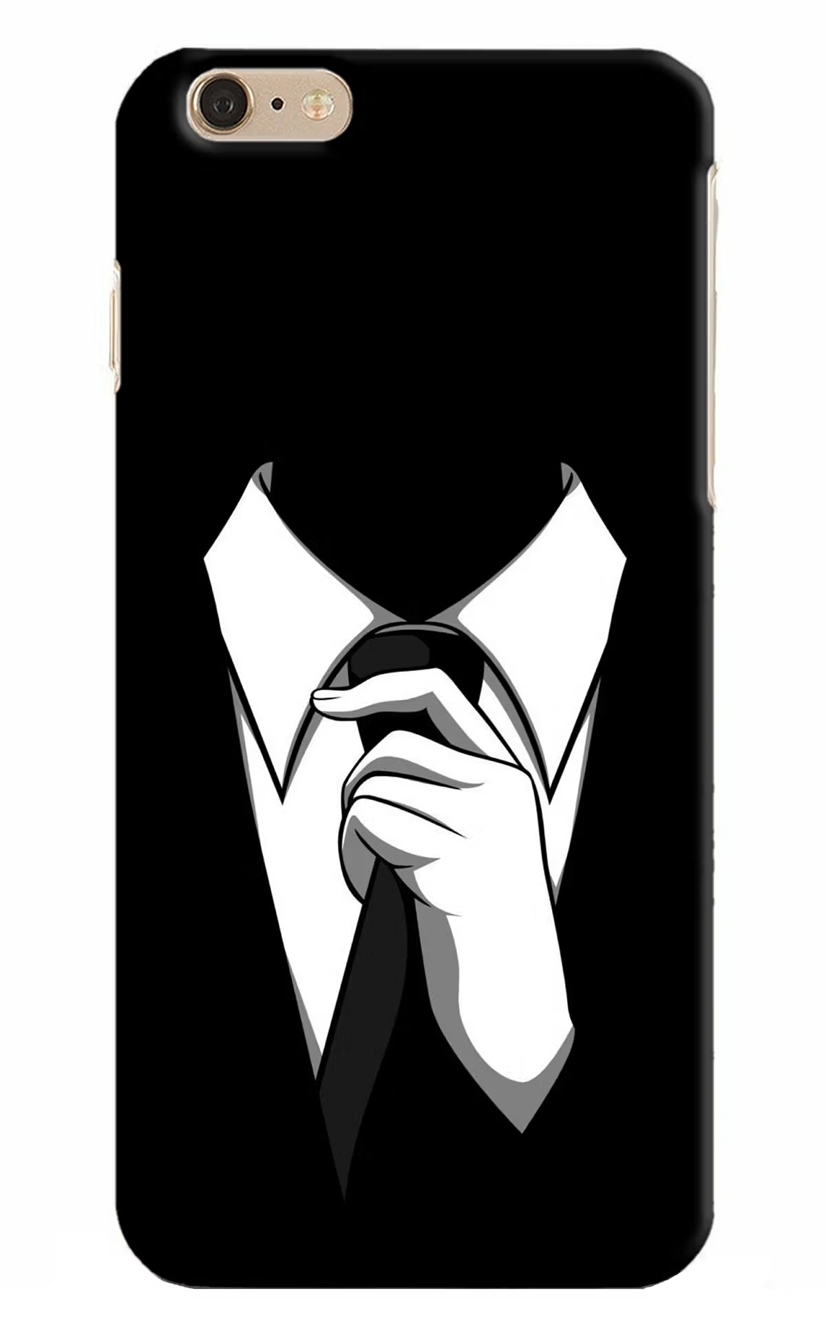 Black Tie iPhone 6 Plus/6s Plus Hard Case Back Cover by Casekaro