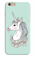 Unicorn Wallpaper iPhone 6 Plus/6s Plus Hard Case Back Cover by Casekaro