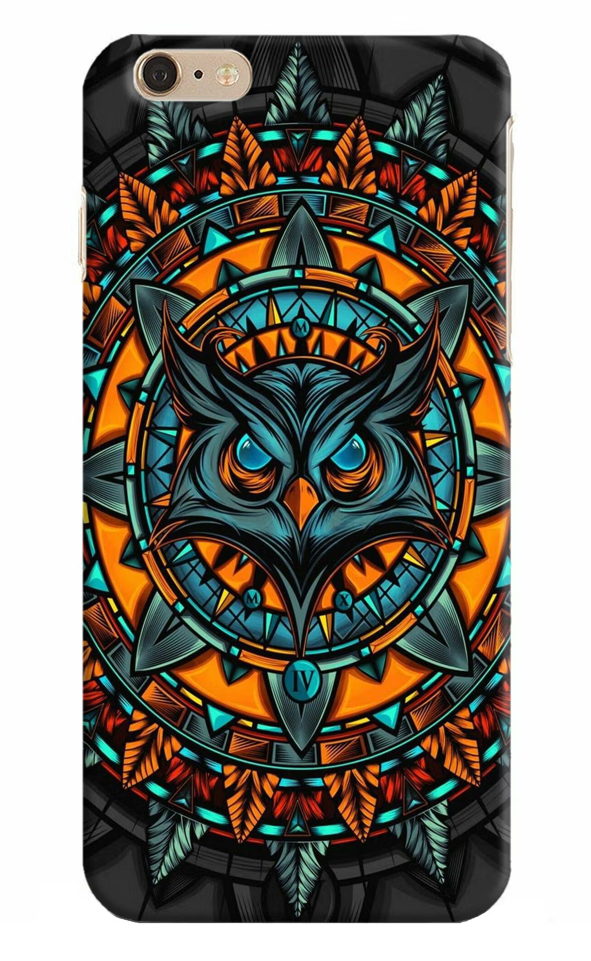 Angry Owl Art iPhone 6 Plus/6s Plus Hard Case Back Cover by Casekaro