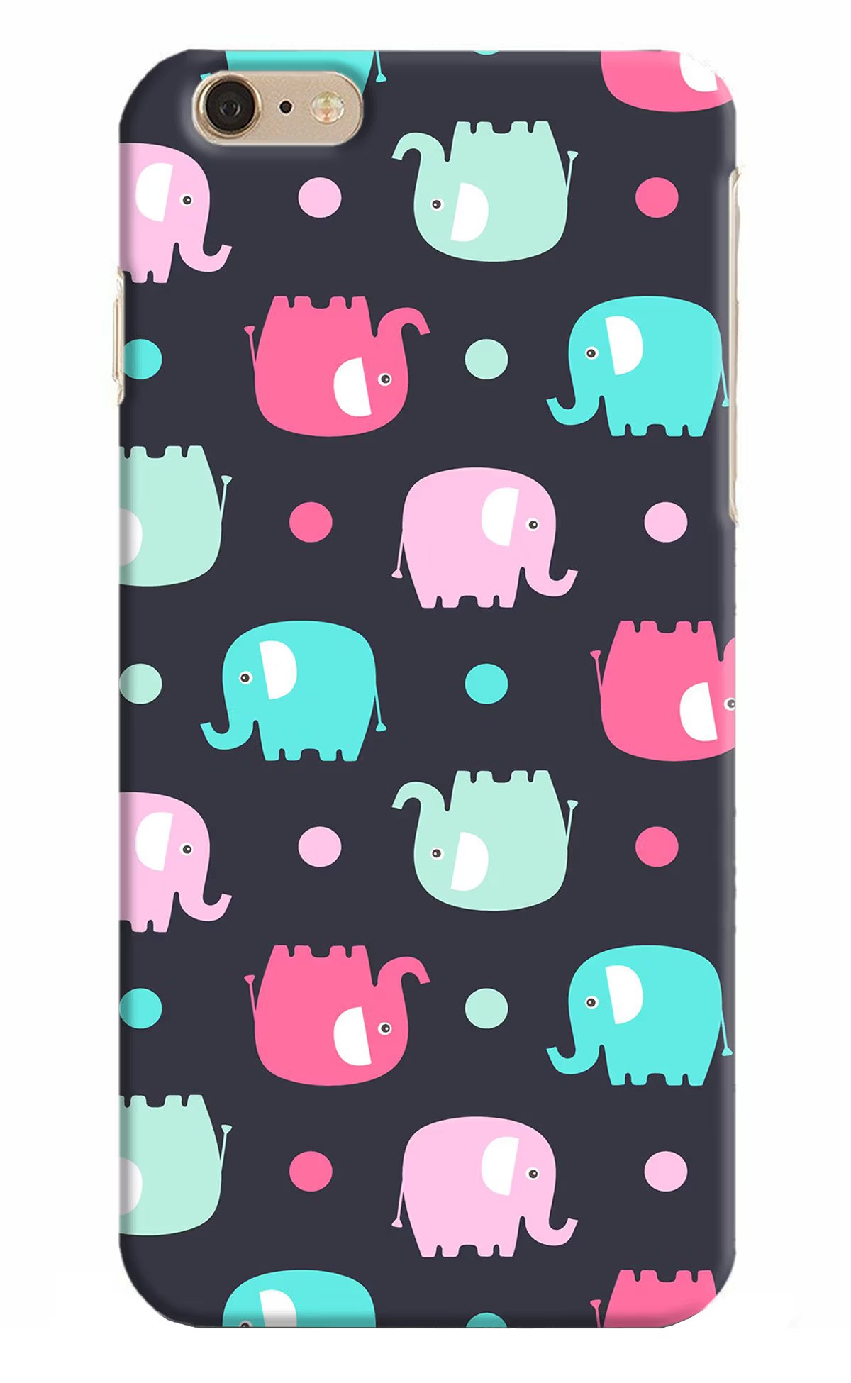 Elephants iPhone 6 Plus/6s Plus Hard Case Back Cover by Casekaro
