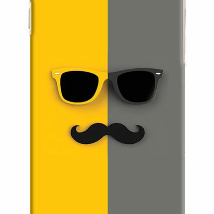 Sunglasses with Mustache iPhone 6 Plus/6s Plus Hard Case Back Cover by Casekaro