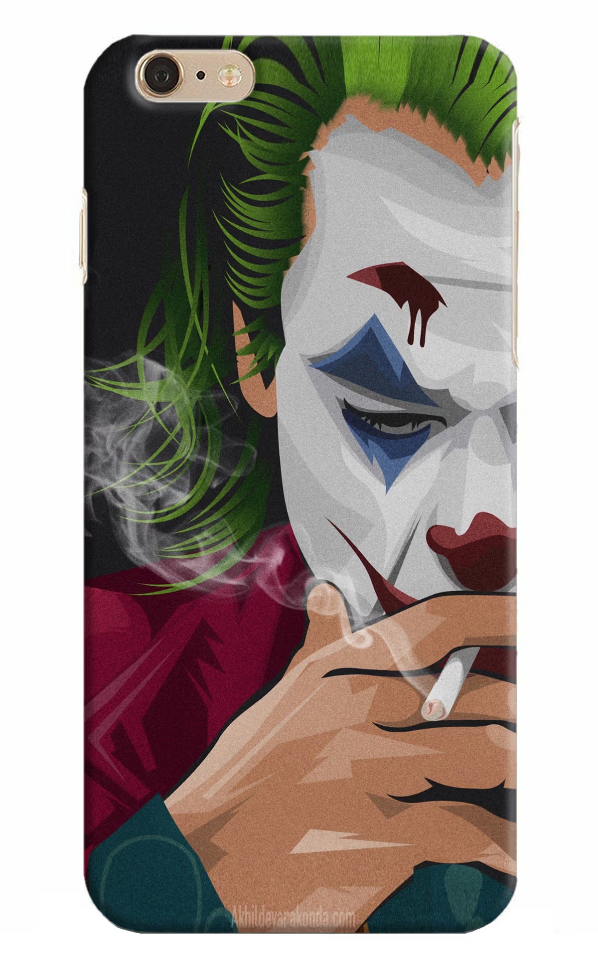 Joker Smoking iPhone 6 Plus/6s Plus Hard Case Back Cover by Casekaro