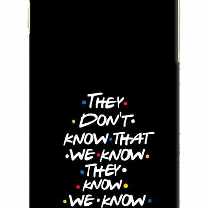 FRIENDS Dialogue iPhone 6 Plus/6s Plus Hard Case Back Cover by Casekaro
