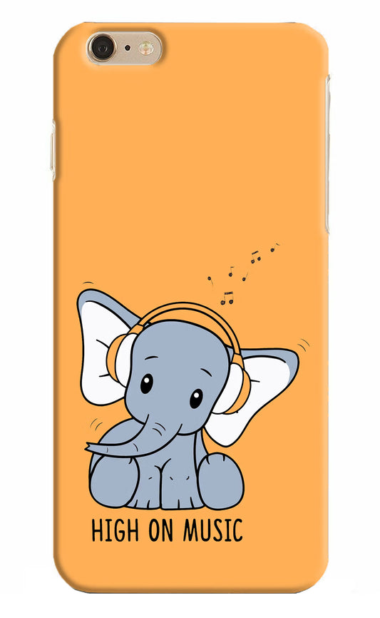 High On Music iPhone 6 Plus/6s Plus Hard Case Back Cover by Casekaro
