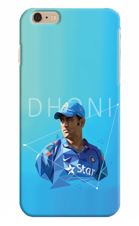 Dhoni Artwork iPhone 6 Plus/6s Plus Hard Case Back Cover by Casekaro