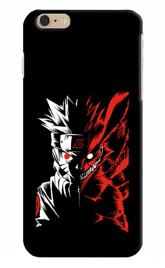 Naruto Two Face iPhone 6 Plus/6s Plus Hard Case Back Cover by Casekaro