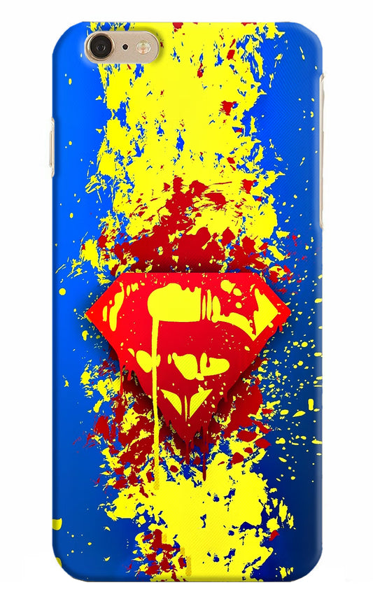 Superman logo iPhone 6 Plus/6s Plus Hard Case Back Cover by Casekaro