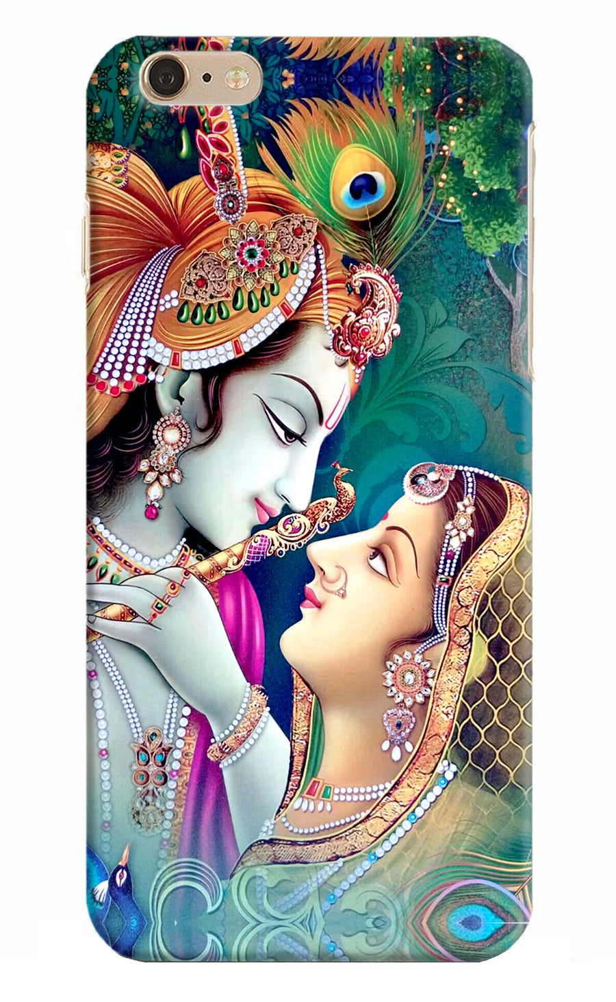 Lord Radha Krishna iPhone 6 Plus/6s Plus Back Cover, Hard case