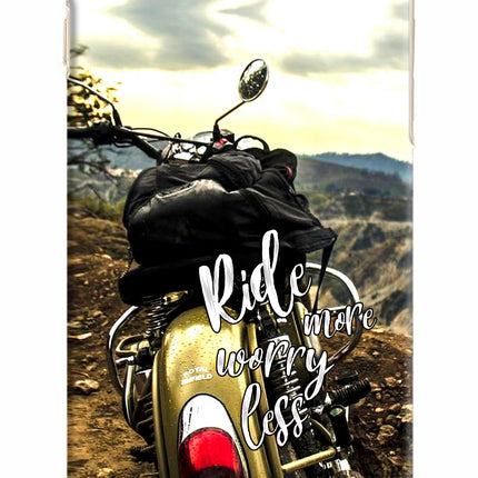 Ride More Worry Less iPhone 6 Plus/6s Plus Hard Case Back Cover by Casekaro