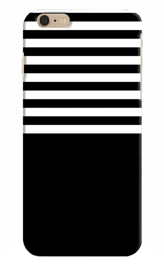 Black and White Print iPhone 6 Plus/6s Plus Hard Case Back Cover by Casekaro