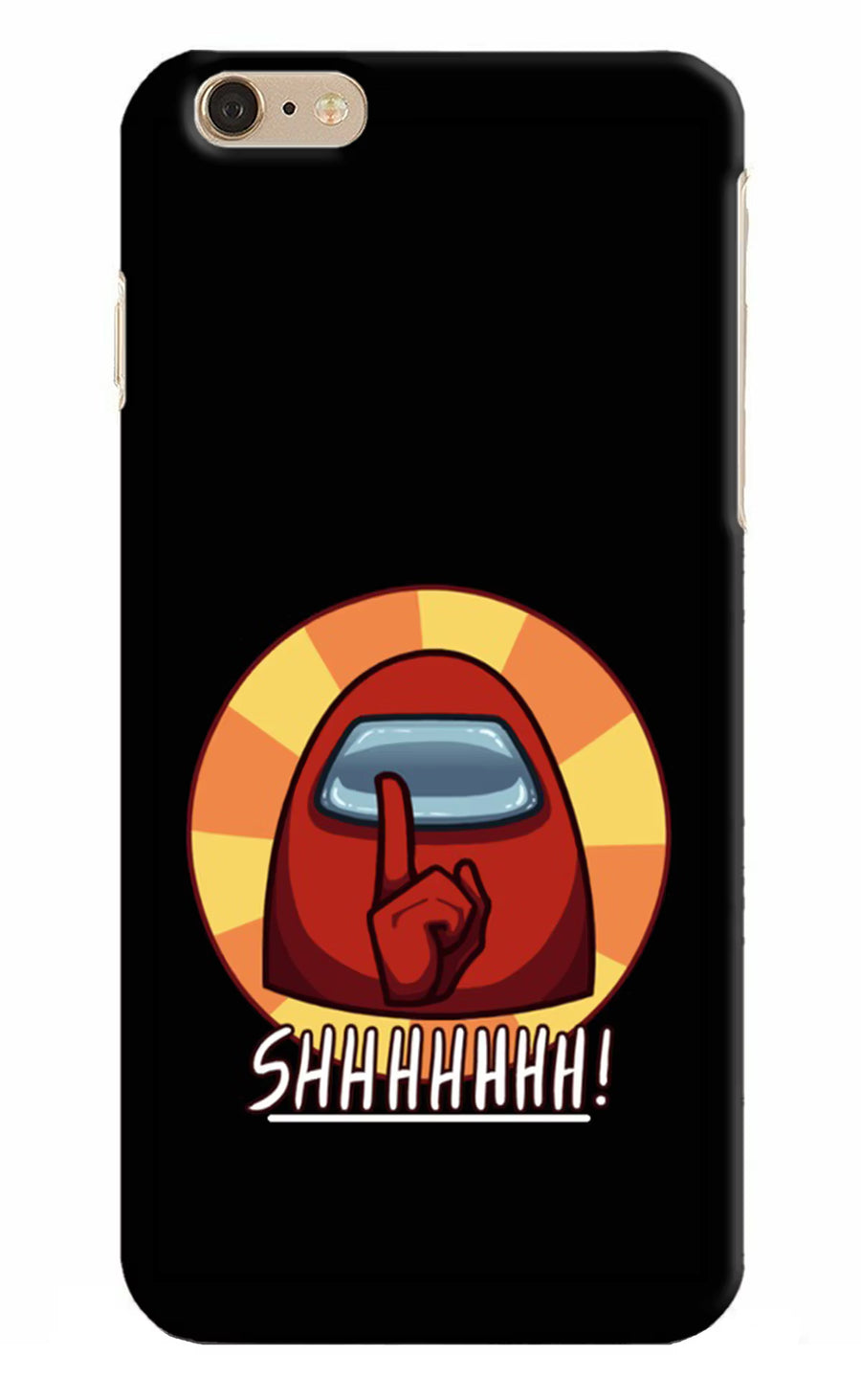 Among Us Shhh! iPhone 6 Plus/6s Plus Back Cover, Hard case