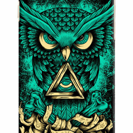 Green Owl iPhone 6 Plus/6s Plus Hard Case Back Cover by Casekaro