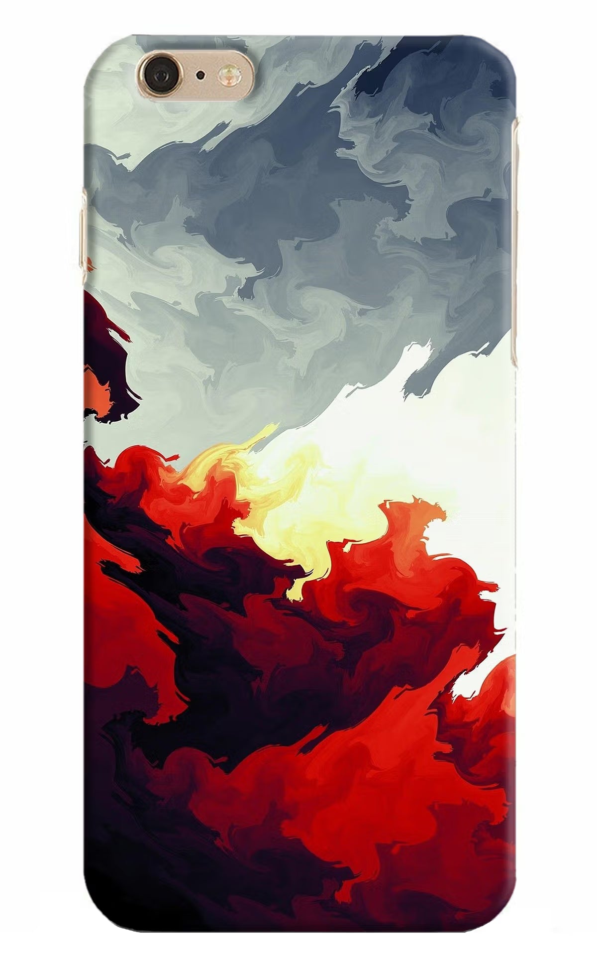 Fire Cloud iPhone 6 Plus/6s Plus Hard Case Back Cover by Casekaro