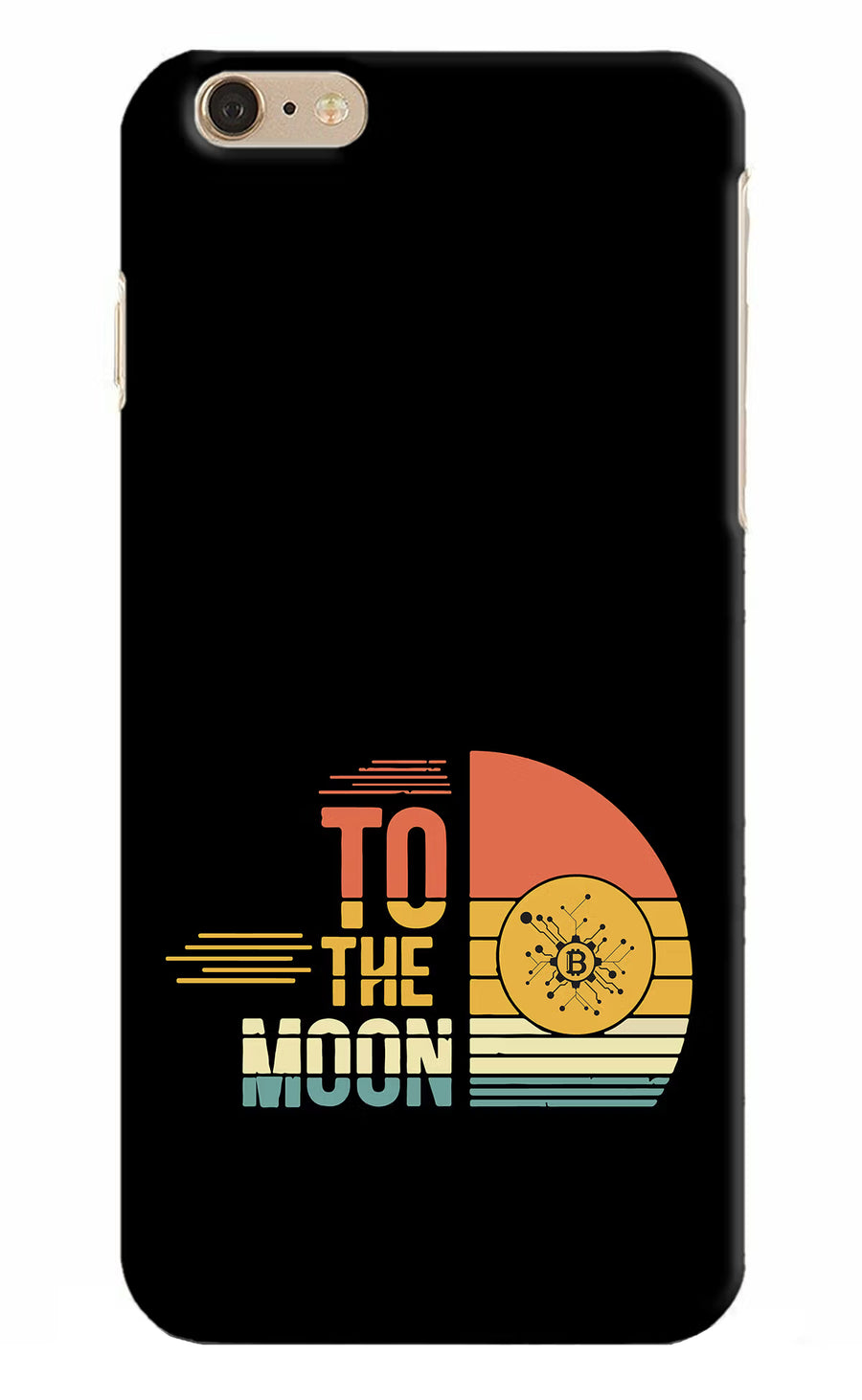 To the Moon iPhone 6 Plus/6s Plus Back Cover, Hard case