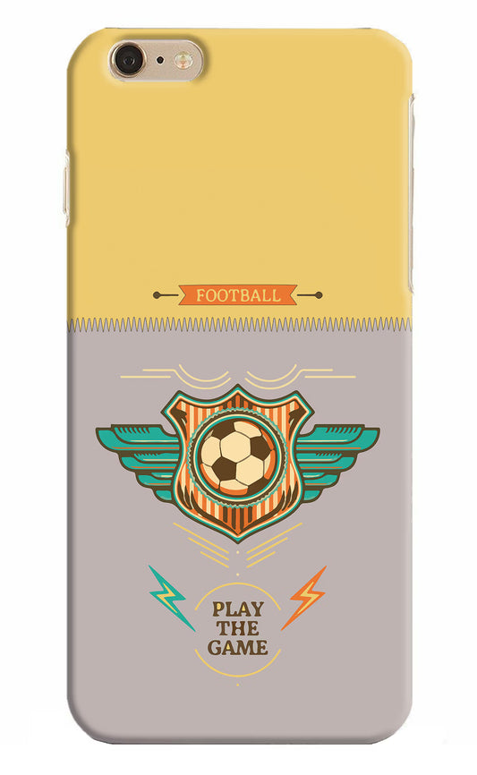Football iPhone 6 Plus/6s Plus Hard Case Back Cover by Casekaro