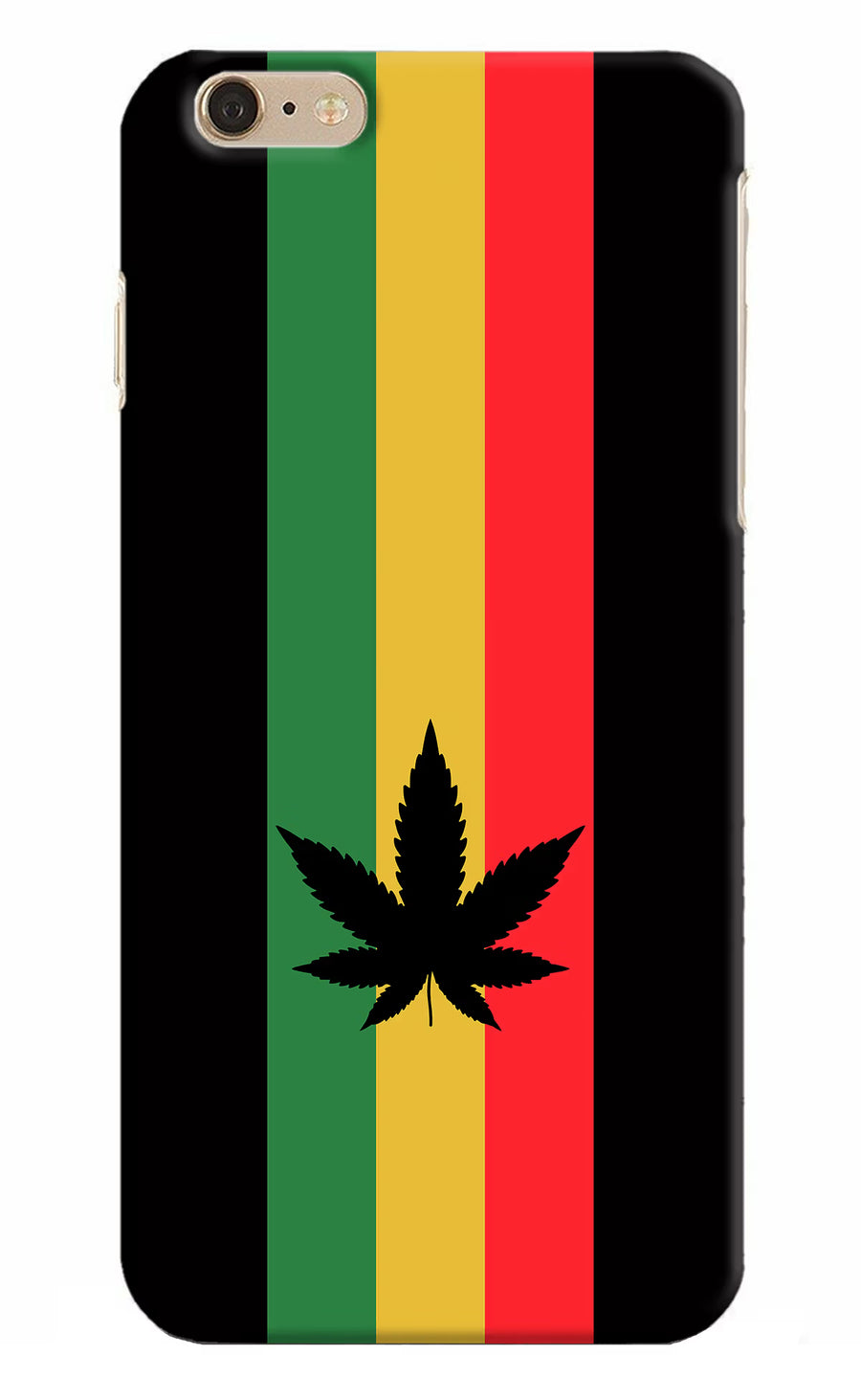 Weed Flag iPhone 6 Plus/6s Plus Back Cover, Hard case