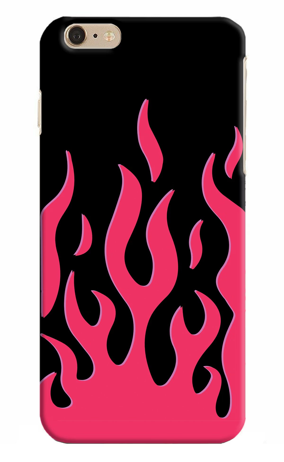 Fire Flames iPhone 6 Plus/6s Plus Hard Case Back Cover by Casekaro