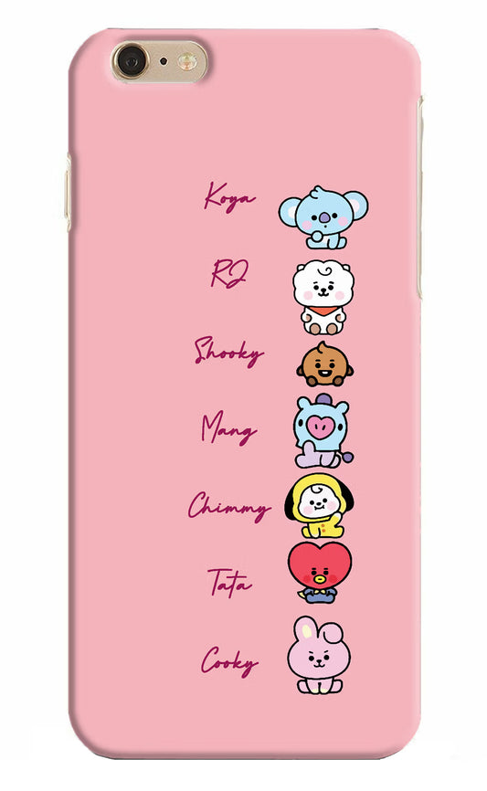 BTS names iPhone 6 Plus/6s Plus Hard Case Back Cover by Casekaro
