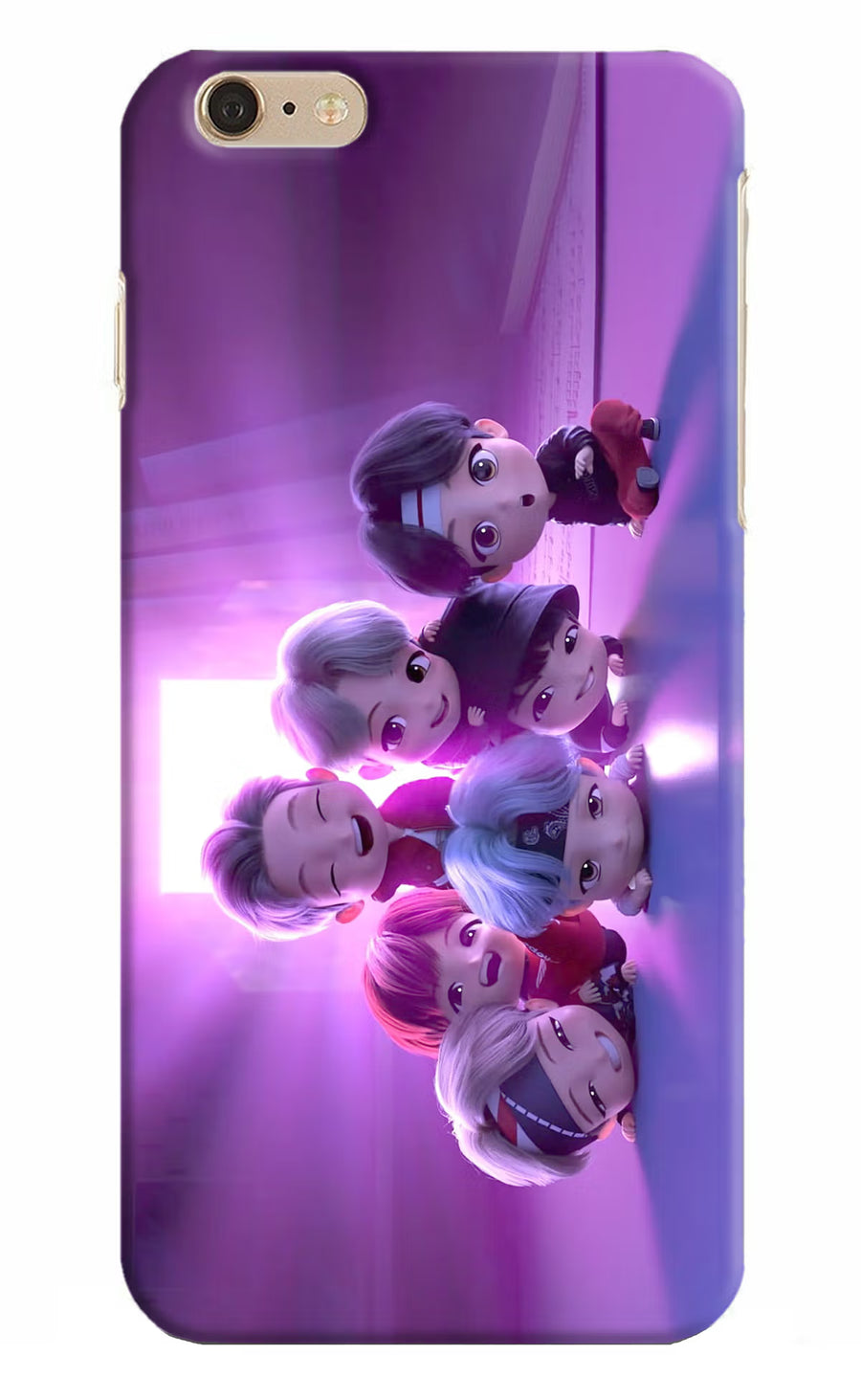 BTS Chibi iPhone 6 Plus/6s Plus Back Cover, Hard case