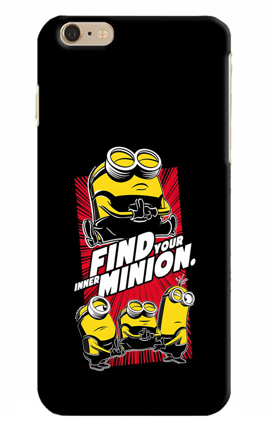 Find your inner Minion iPhone 6 Plus/6s Plus Hard Case Back Cover by Casekaro