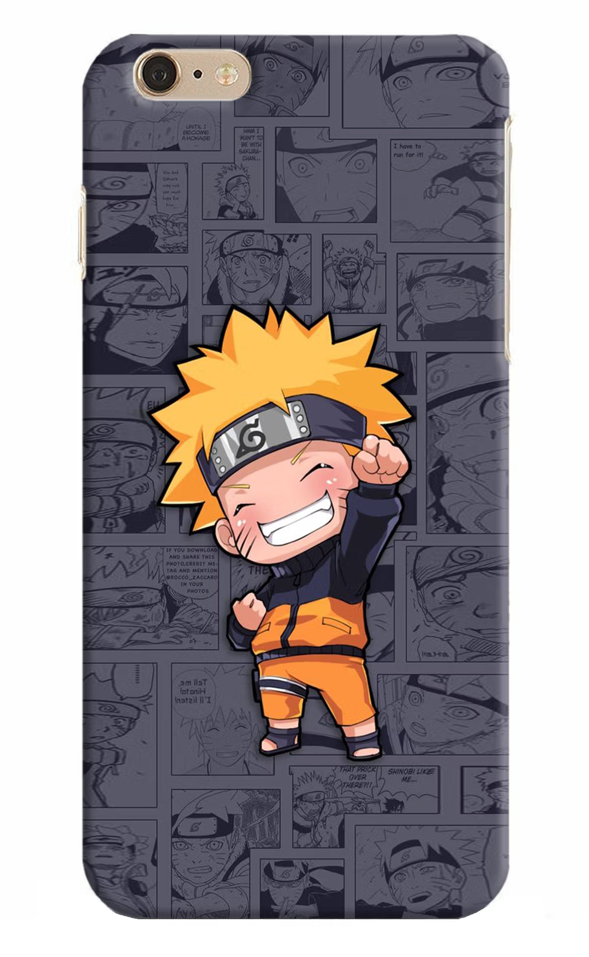 Chota Naruto iPhone 6 Plus/6s Plus Hard Case Back Cover by Casekaro