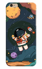 Cartoon Astronaut iPhone 6 Plus/6s Plus Hard Case Back Cover by Casekaro