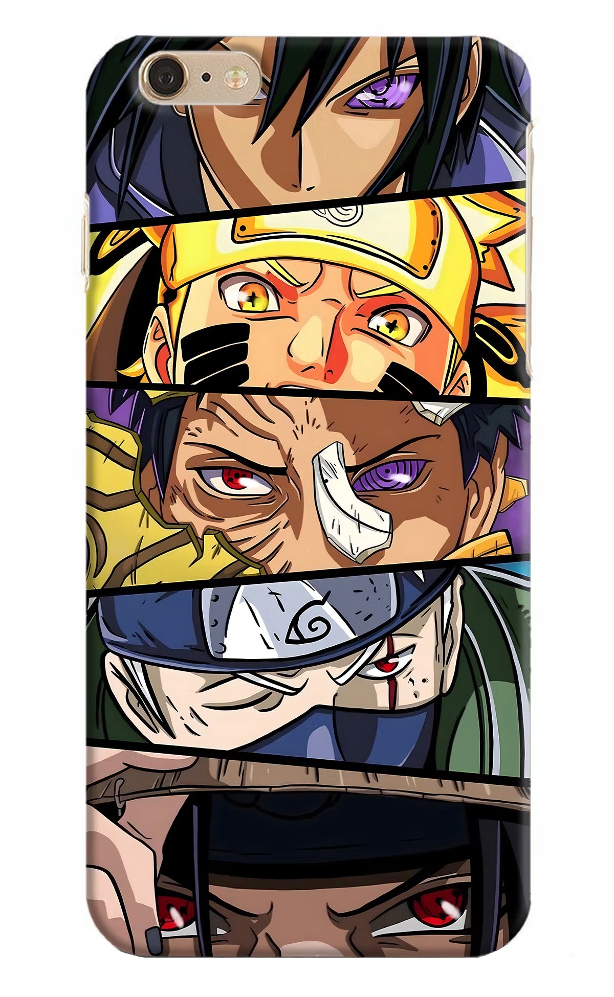 Naruto Character iPhone 6 Plus/6s Plus Hard Case Back Cover by Casekaro