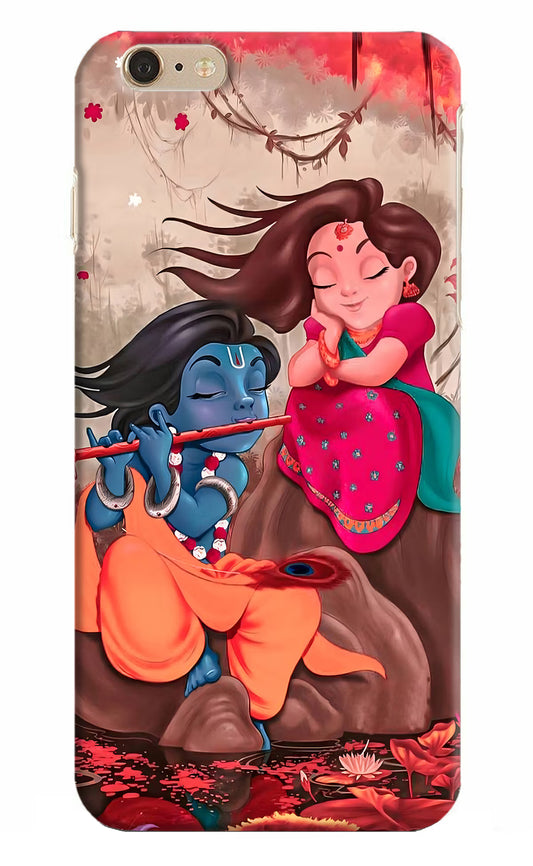 Radhe Krishna iPhone 6 Plus/6s Plus Hard Case Back Cover by Casekaro