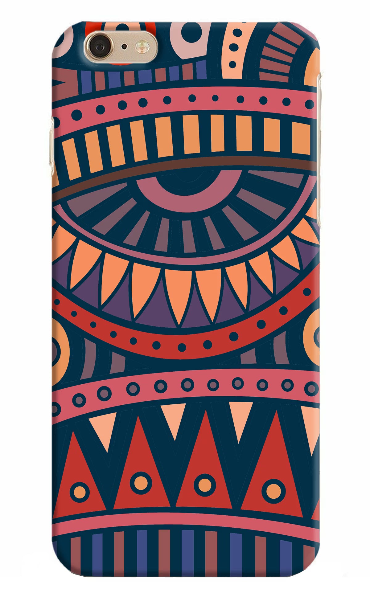 African Culture Design iPhone 6 Plus/6s Plus Hard Case Back Cover by Casekaro