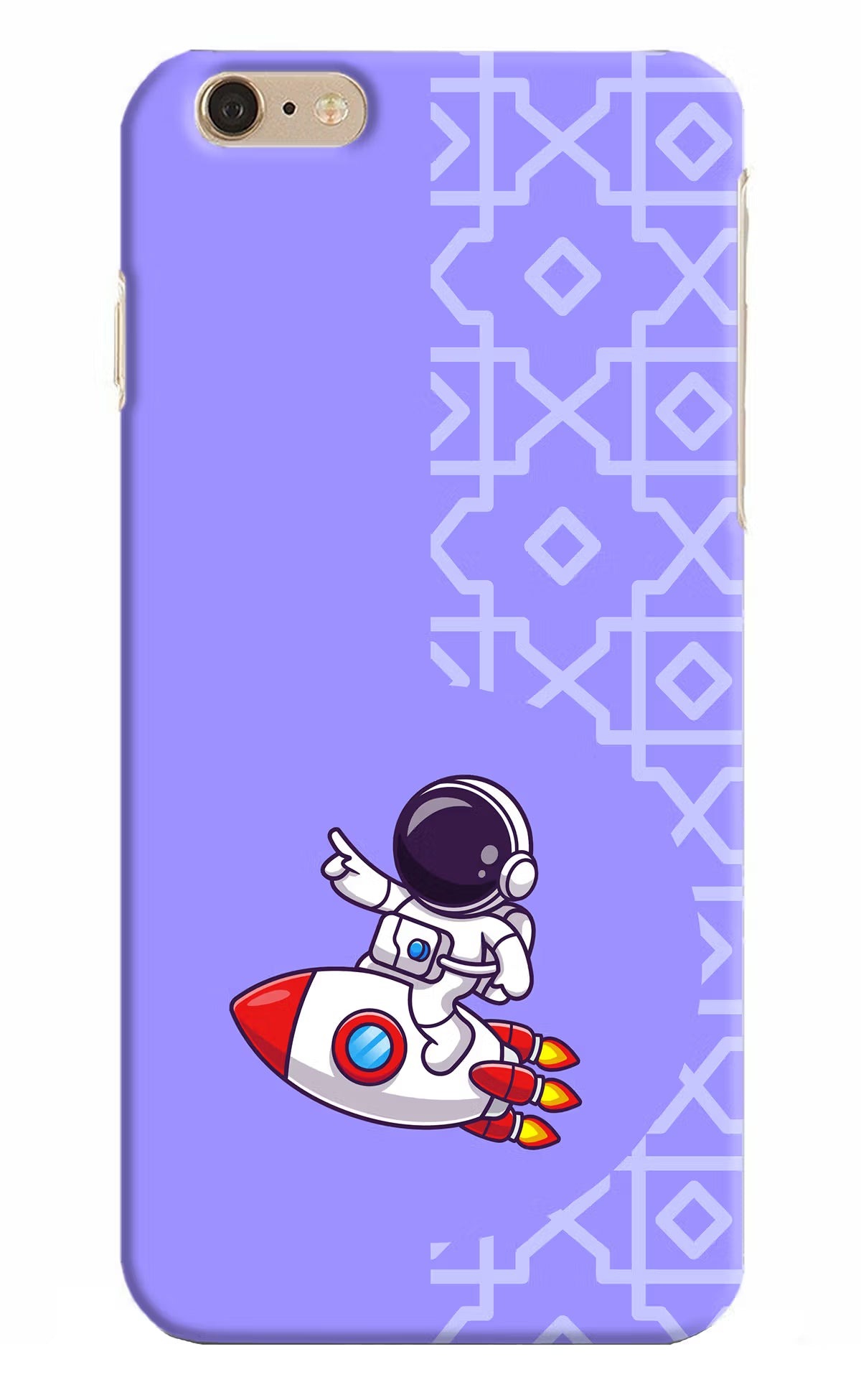 Cute Astronaut iPhone 6 Plus/6s Plus Hard Case Back Cover by Casekaro