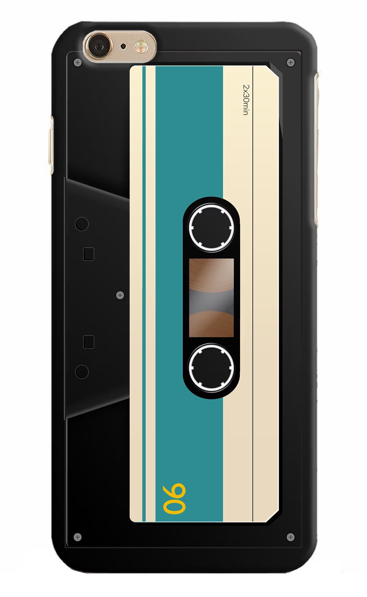 Cassette iPhone 6 Plus/6s Plus Hard Case Back Cover by Casekaro