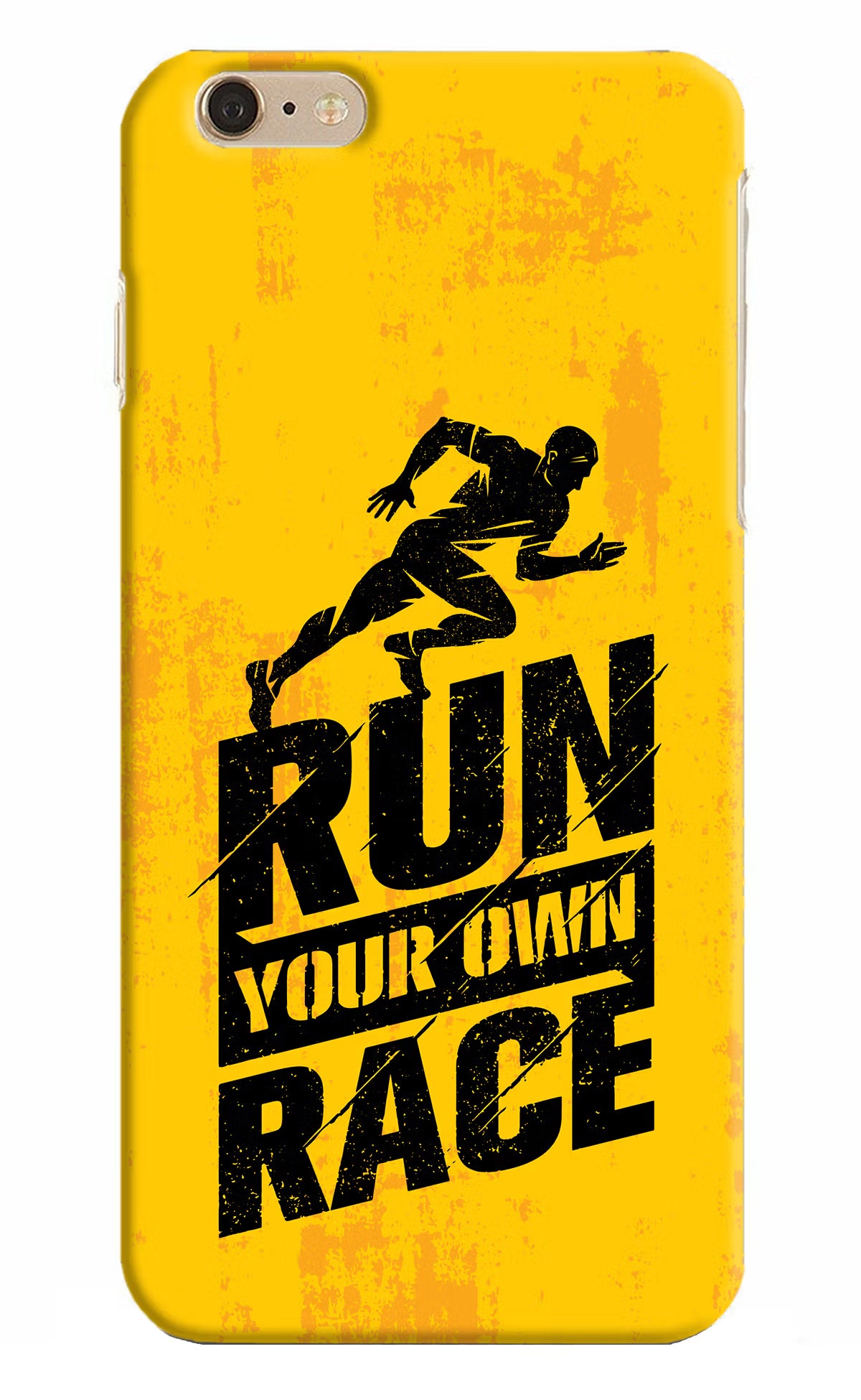 Run Your Own Race iPhone 6 Plus/6s Plus Hard Case Back Cover by Casekaro