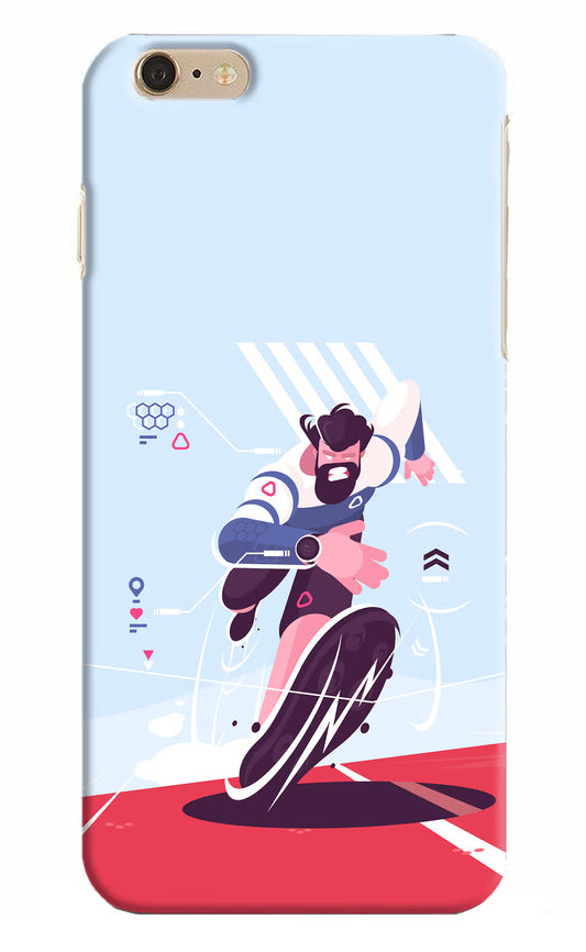 Run Pro iPhone 6 Plus/6s Plus Hard Case Back Cover by Casekaro