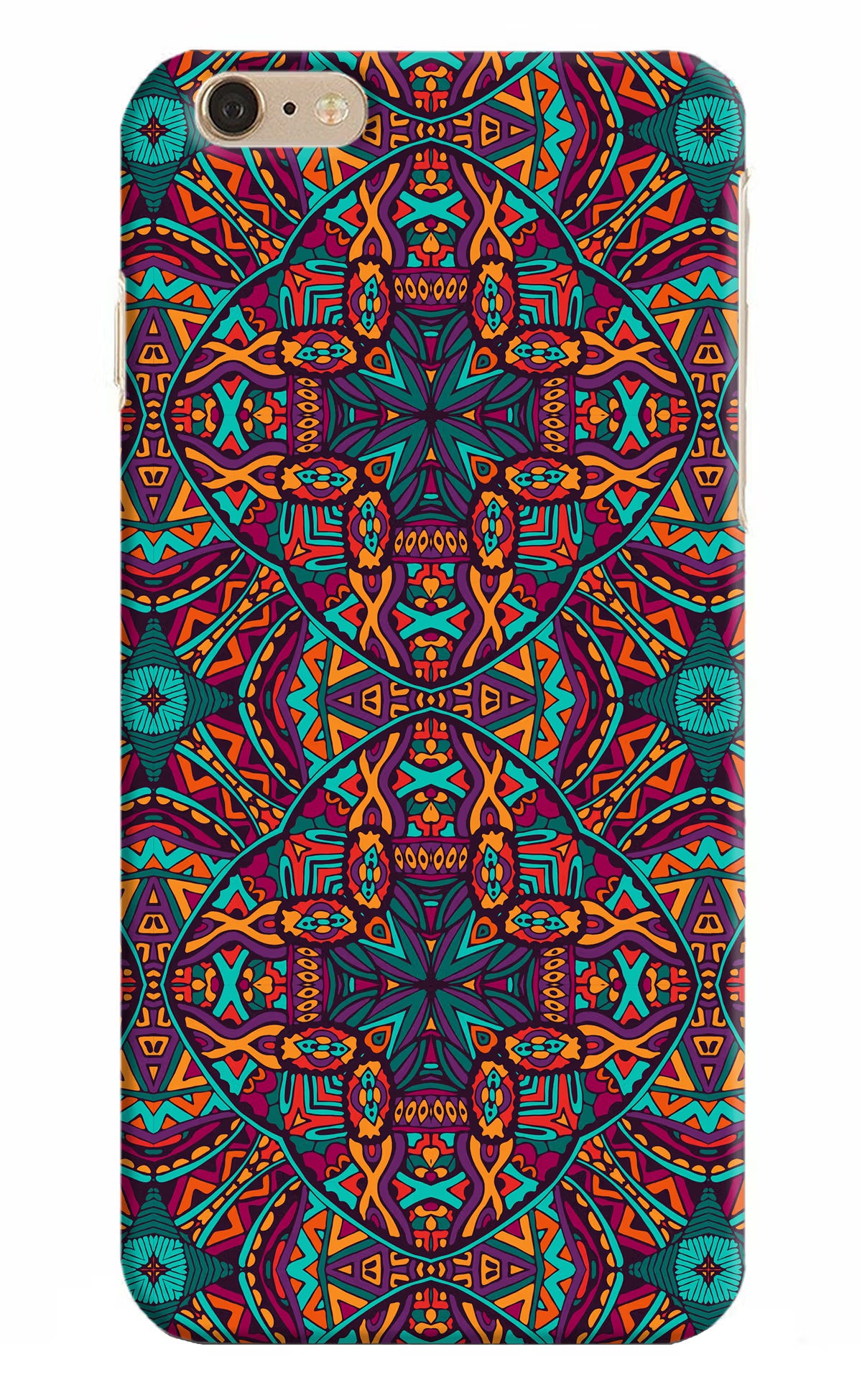 Colour Mandala iPhone 6 Plus/6s Plus Hard Case Back Cover by Casekaro