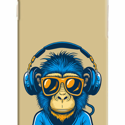 Monkey Headphone iPhone 6 Plus/6s Plus Hard Case Back Cover by Casekaro