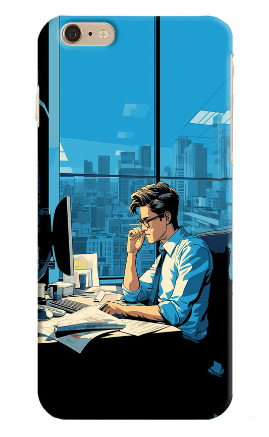 Focused Hustler (AI Generated) iPhone 6 Plus/6s Plus Hard Case Back Cover by Casekaro