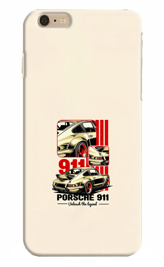 Classic Porsche 911 iPhone 6 Plus/6s Plus Hard Case Back Cover by Casekaro