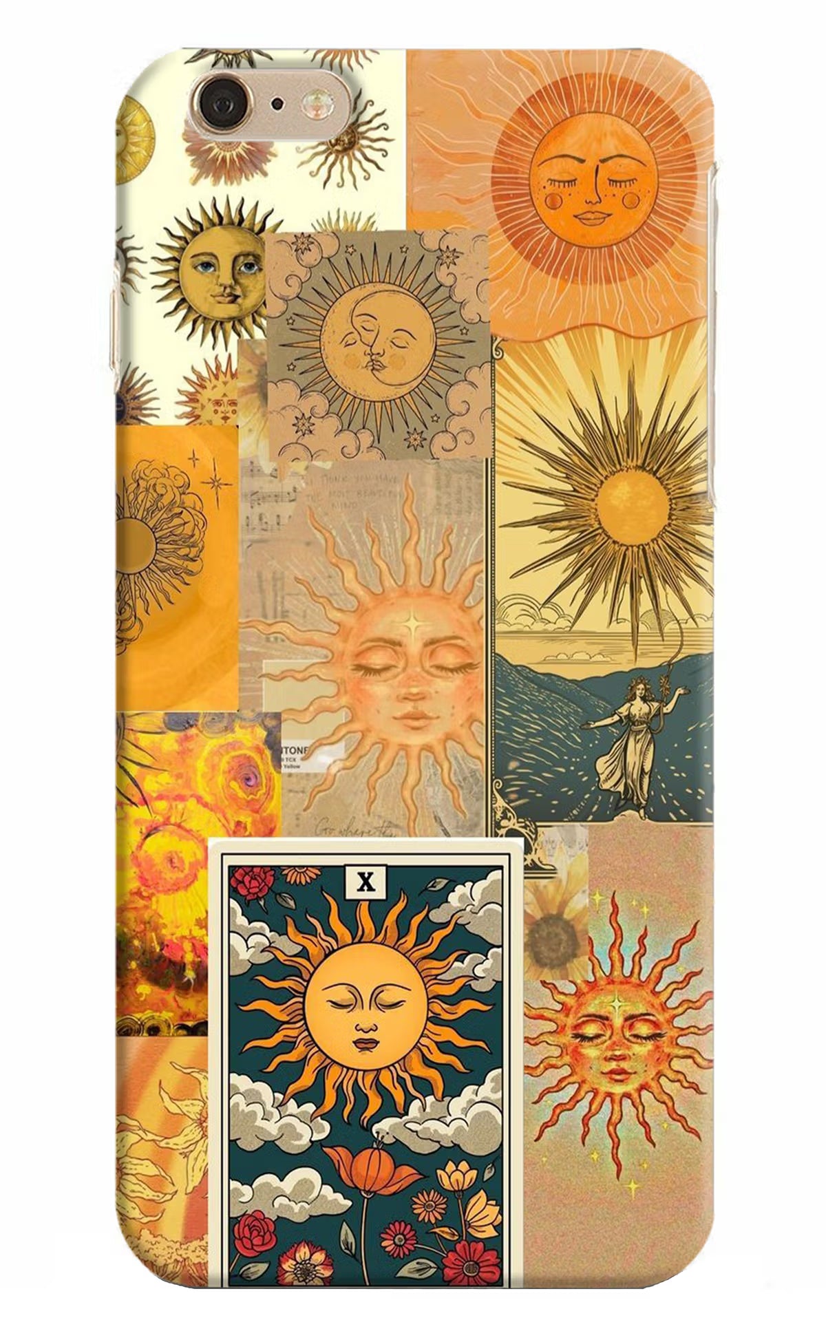 Sun iPhone 6 Plus/6s Plus Hard Case Back Cover by Casekaro