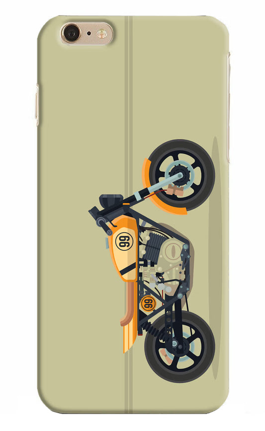 Vertical Speedster iPhone 6 Plus/6s Plus Hard Case Back Cover by Casekaro