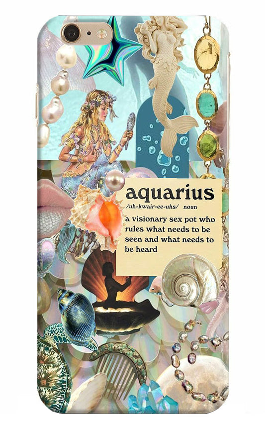Aquarius Zodiac iPhone 6 Plus/6s Plus Hard Case Back Cover by Casekaro