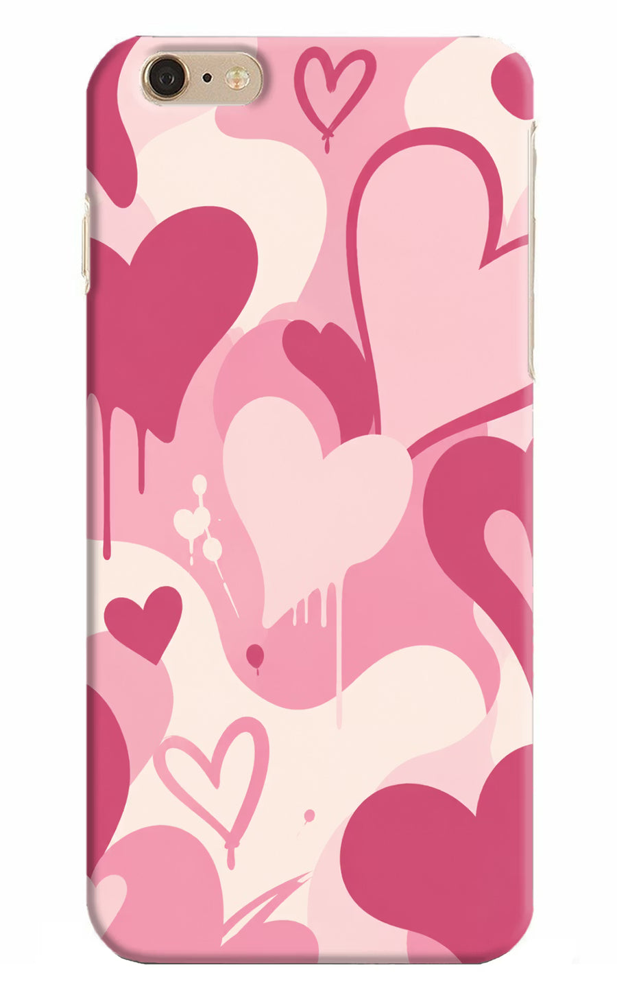Hearty case iPhone 6 Plus/6s Plus Back Cover, Hard case