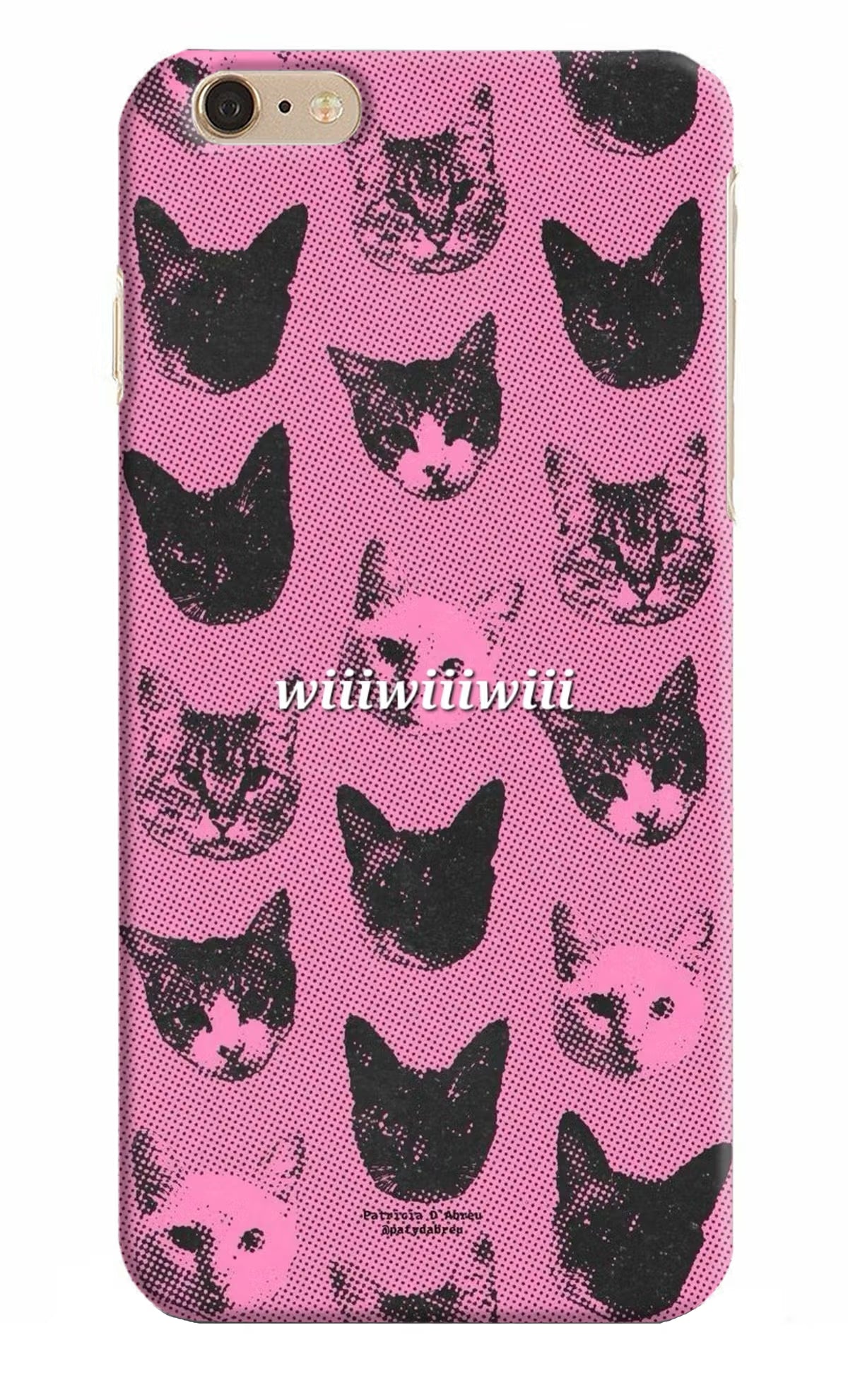 Pink Cats iPhone 6 Plus/6s Plus Back Cover