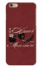 Velvet Cherry iPhone 6 Plus/6s Plus Hard Case Back Cover by Casekaro