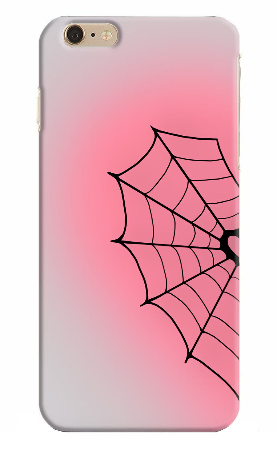 Pink Web iPhone 6 Plus/6s Plus Back Cover, Hard case