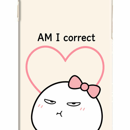 Always Right iPhone 6 Plus/6s Plus Hard Case Back Cover by Casekaro