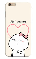 Always Right iPhone 6 Plus/6s Plus Hard Case Back Cover by Casekaro